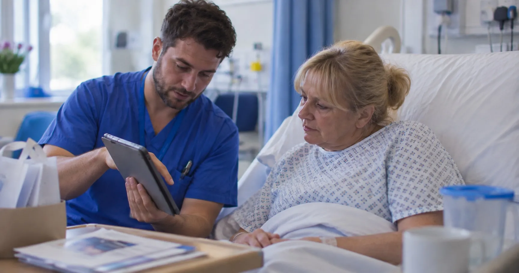 Discharge: Going home with instructions nobody understood.